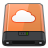 Orange iDisk W Icon